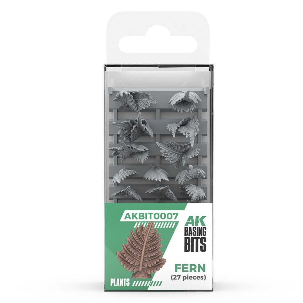 AK Interactive - Basing Bits - Fern - 25 Pieces