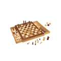 Chess Cabinet With Checkers Wood