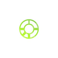 PREORDER Micro Art Studio - Accessories - 1 Control Zone for 40mm Markers KT Fluo Green