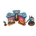 PREORDER Micro Art Studio - Infinity Scenery - District 5 Newsstands (3) PREPAINTED (blue)
