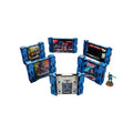 PREORDER Micro Art Studio - Infinity Scenery - District 5 News Walls (6) PREPAINTED (blue)