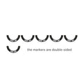 Micro Art Studio - Infinity Accessories - Infinity Arc Markers 25mm (5)