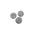 PREORDER Micro Art Studio - Resin Round/Oval Bases - Ruins Bases - Round 50mm (2)