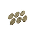 PREORDER Micro Art Studio - Resin Round/Oval Bases - Ruins Bases - Oval 60x35mm (4)
