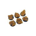 PREORDER Micro Art Studio - Resin Round/Oval Bases - Shale Bases - Round 40mm (2)