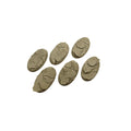 PREORDER Micro Art Studio - Resin Round/Oval Bases - Shale Bases - Oval 60x35mm (4)