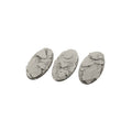 PREORDER Micro Art Studio - Resin Round/Oval Bases - Shale Bases - Oval 75x42mm (2)