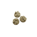 PREORDER Micro Art Studio - Resin Round/Oval Bases - Forest Bases - Round 50mm (2)