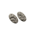 PREORDER Micro Art Studio - Resin Round/Oval Bases - Forest Bases - Oval 90x52mm (2)