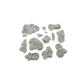 PREORDER Micro Art Studio - Resin Round/Oval Bases - Graveyard Basing Kit (14)