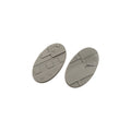 PREORDER Micro Art Studio - Resin Round/Oval Bases - Tech Bases - Oval 90x52mm (2)
