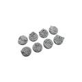 PREORDER Micro Art Studio - Resin Round/Oval Bases - Trash Bases Round 32mm (4)