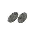 PREORDER Micro Art Studio - Resin Round/Oval Bases - Trash Bases Oval 90x52mm (2)