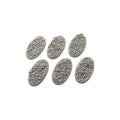 PREORDER Micro Art Studio - Resin Round/Oval Bases - Skulls Bases - Oval 60x35mm (4)