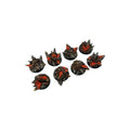 PREORDER Micro Art Studio - Resin Round/Oval Bases - Chaos Bases - Round 32mm (4)