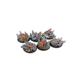 PREORDER Micro Art Studio - Resin Round/Oval Bases - Chaos Bases - Round 40mm (2)
