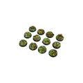 PREORDER Micro Art Studio - Resin Round/Oval Bases - Jungle Bases - Round 25mm (5)