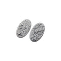 PREORDER Micro Art Studio - Resin Round/Oval Bases - Jungle Bases - Oval 90x52mm (2)