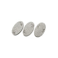 PREORDER Micro Art Studio - Resin Round/Oval Bases - Wasteland Bases - Oval 75x42mm (2)