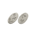 PREORDER Micro Art Studio - Resin Round/Oval Bases - Chaos Waste Bases - Oval 90x52mm (2)