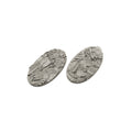 PREORDER Micro Art Studio - Resin Round/Oval Bases - Scrapyard Bases - Oval 90x52mm (2)