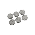 PREORDER Micro Art Studio - Resin Round/Oval Bases - Ruined Chapel Bases - Round 40mm (2)