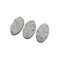PREORDER Micro Art Studio - Resin Round/Oval Bases - Ruined Chapel Bases - Oval 75x42mm (2)