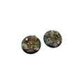PREORDER Micro Art Studio - Resin Wide Lip Round Bases - Graveyard Bases - WRound 50mm (1)