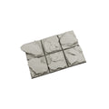 PREORDER Micro Art Studio - Resin Square/Rectangular Bases - Shale Bases 40x40mm (4)
