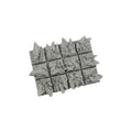 PREORDER Micro Art Studio - Resin Square/Rectangular Bases - Chaos Bases 20x20mm (10)