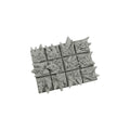 PREORDER Micro Art Studio - Resin Square/Rectangular Bases - Chaos Bases 25x25mm (10)