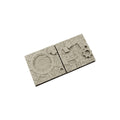 Micro Art Studio - Resin Square/Rectangular Bases - Arcane Bases 50x50mm (2)