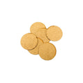 PREORDER Micro Art Studio - HDF/MDF Lasercut Bases - HDF 3mm Bases Round 50mm (5)