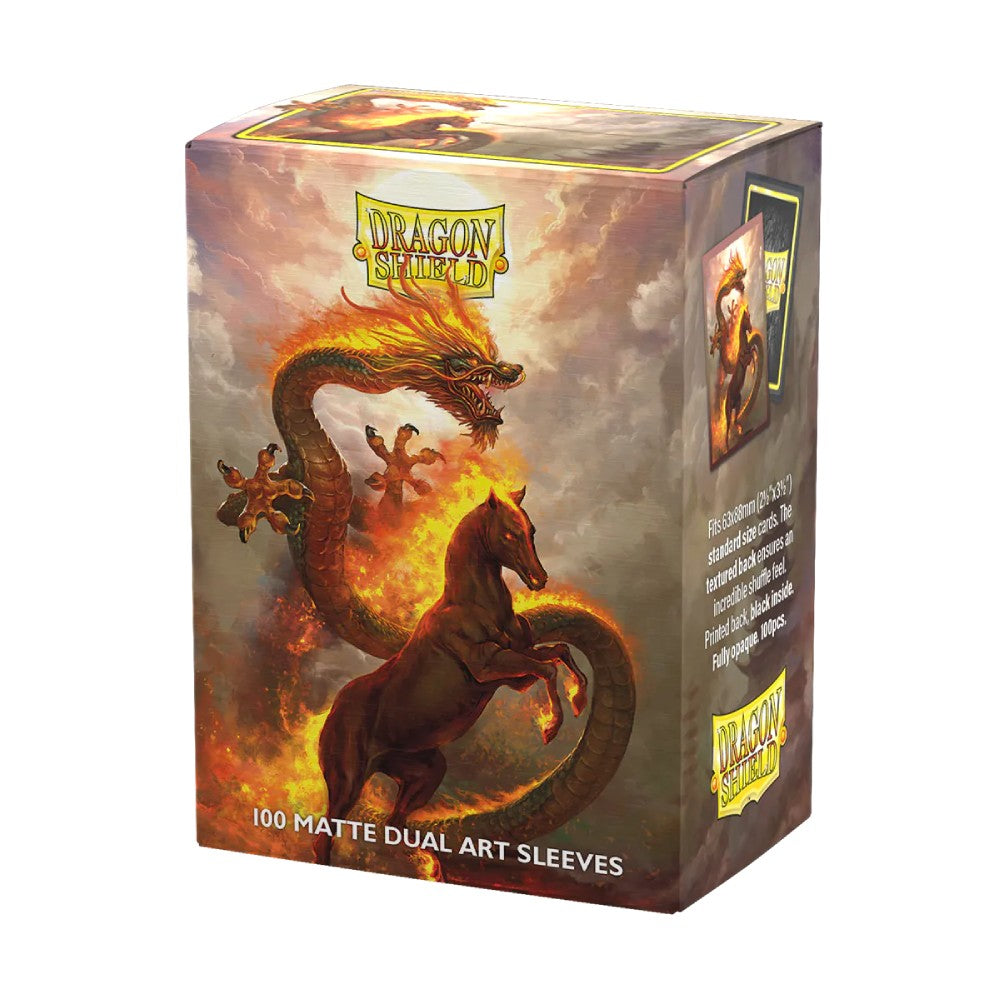 Dragon Shield: Sleeves  Matte Dual Art  Lunar New Year 2026: Fire Horse