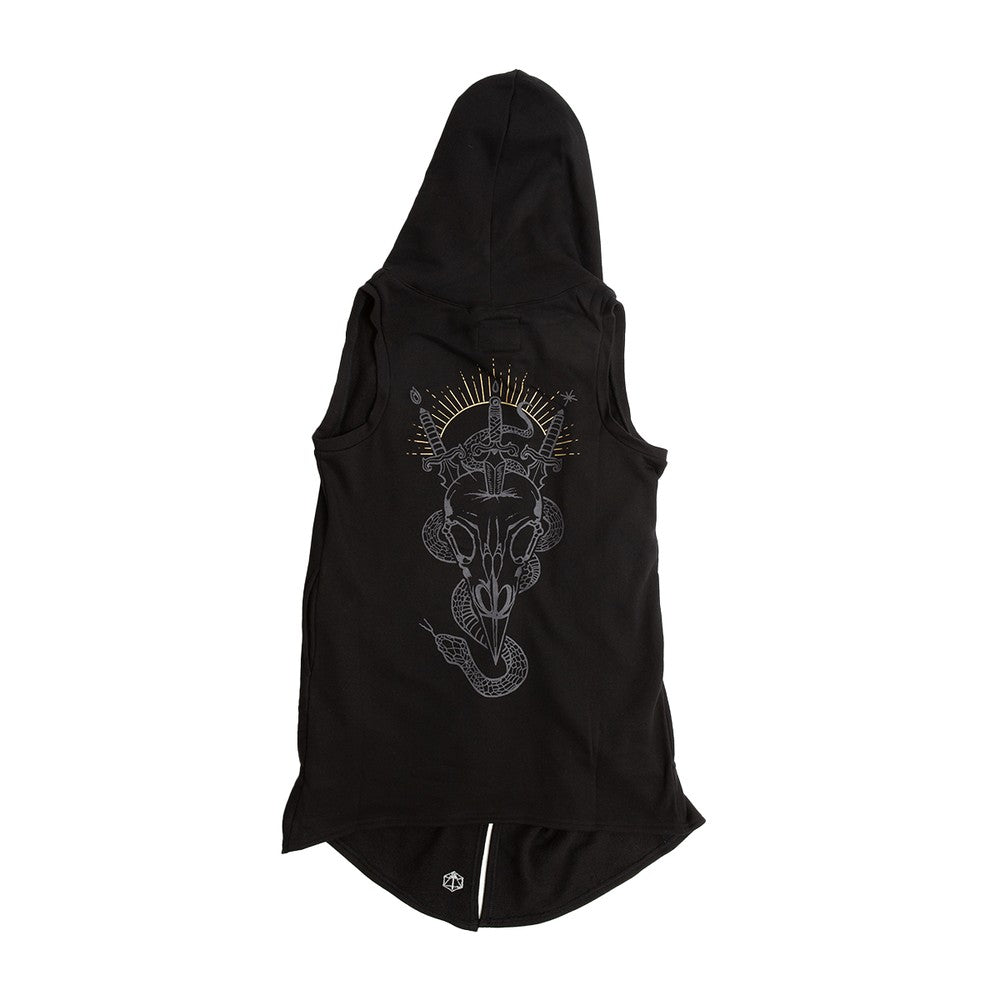 PREORDER Darrington Press - Vox Machina Collection: Vaxildan Sleeveless Hooded Cardigan - XL