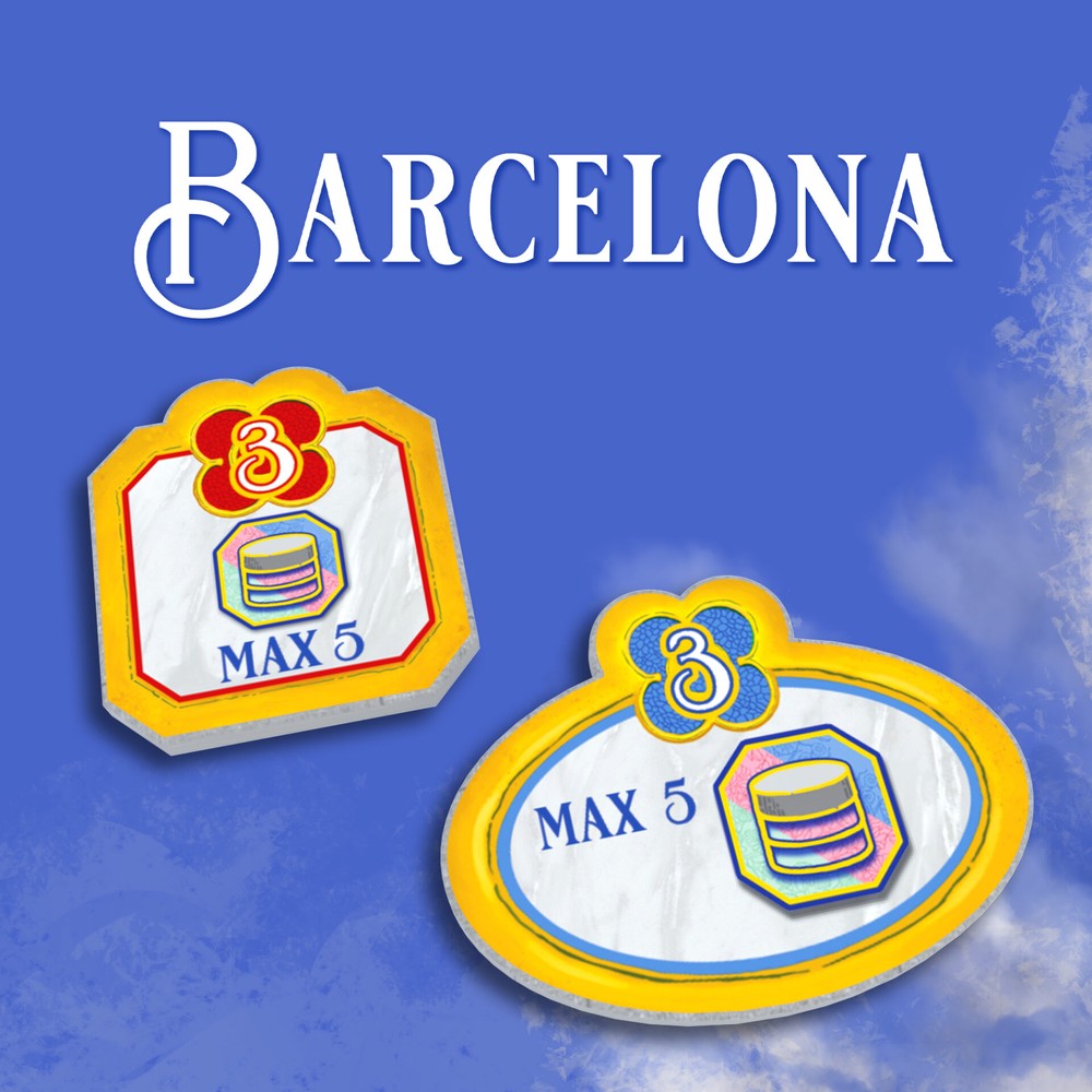 PREORDER Barcelona: New Scoring Tiles