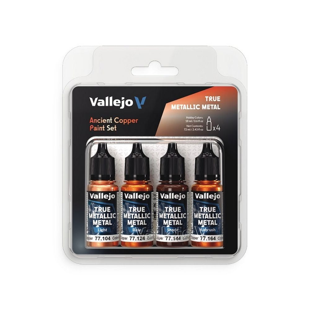 PREORDER Vallejo - True Metallic Metal - Set - Ancient Copper