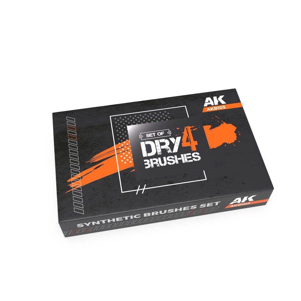 PREORDER Ak Interactive - Brushes - Dry Brushes Set