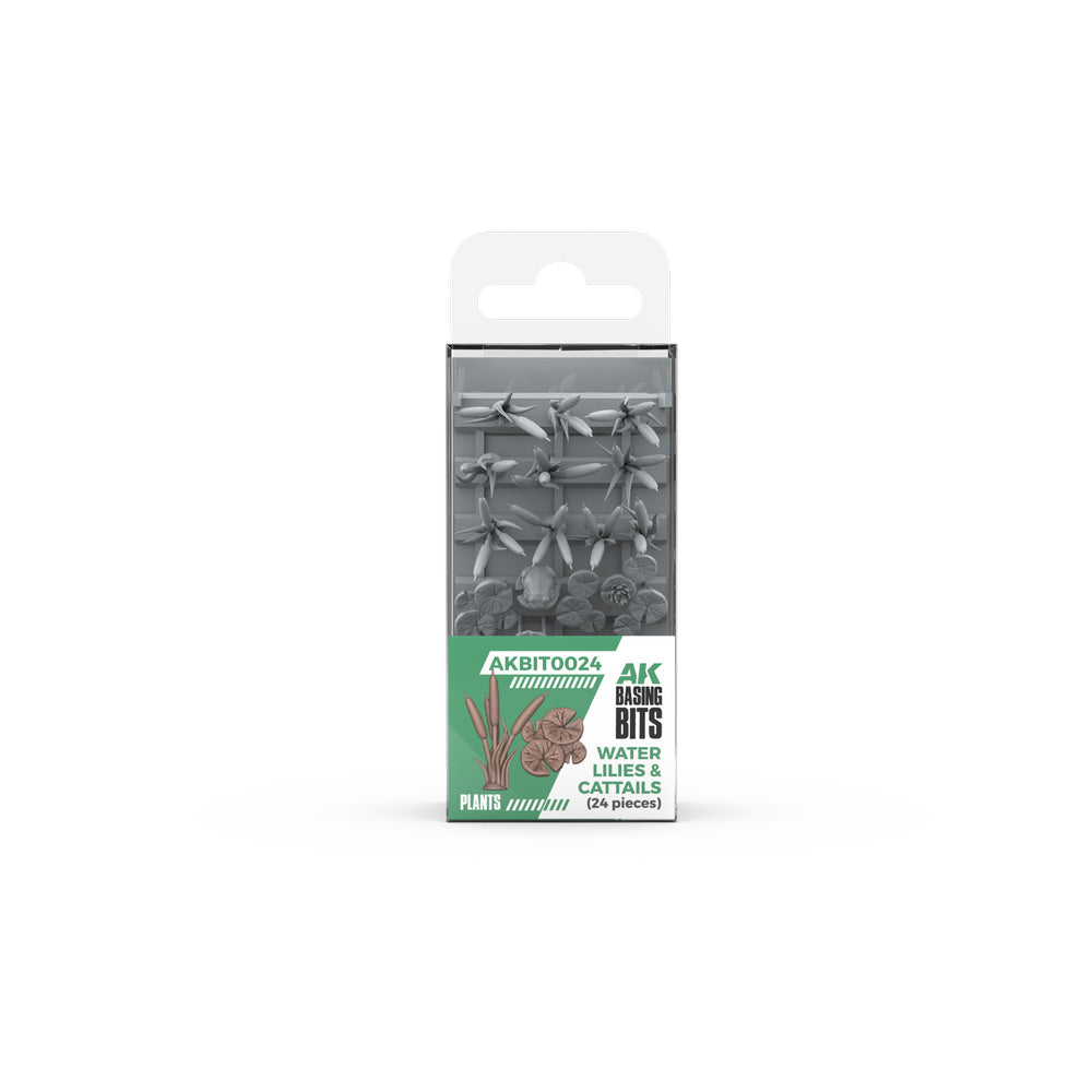 PREORDER AK Interactive - Basing Bits - Water Lilies & Cattails