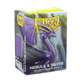 Dragon Shield: Sleeves  Matte Dual  Nebula & Silver