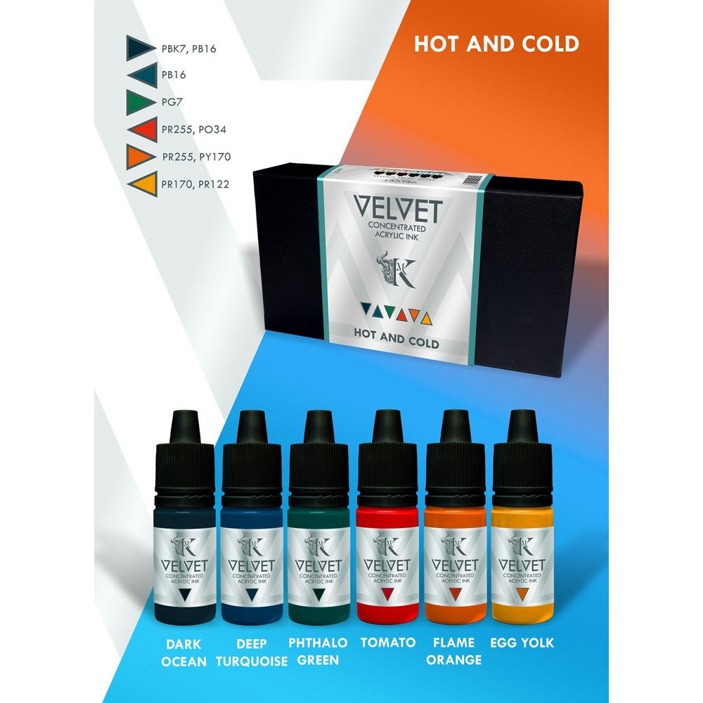 PREORDER Velvet Inks Hot and Cold