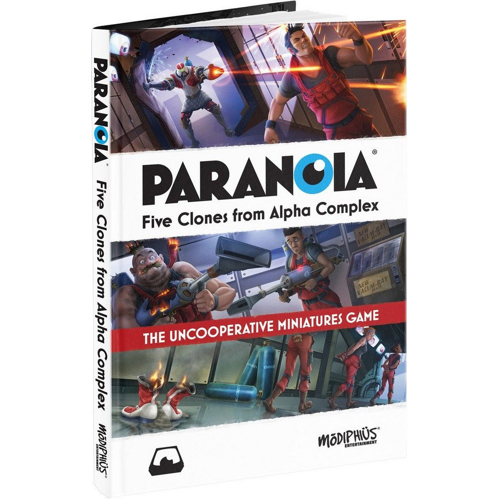 PREORDER Paranoia Five Clones from Alpha Complex Book