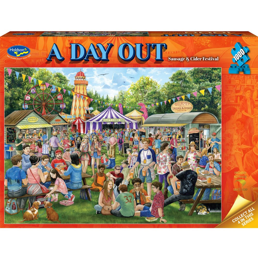 Puzzle - Holdson - A Day Out Sausage & Cider 1000
