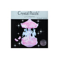 Puzzle - 3D Pink Carousel Crystal Puzzl