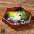 PREORDER U2 Anne Stokes Dice Tray: Chase The Rainbow