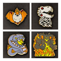 Humblewood: Enemies - Enamel Pin Bundle