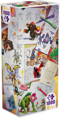 IELLO Puzzle Universe Making Of Monsters (#15) 1000 pieces