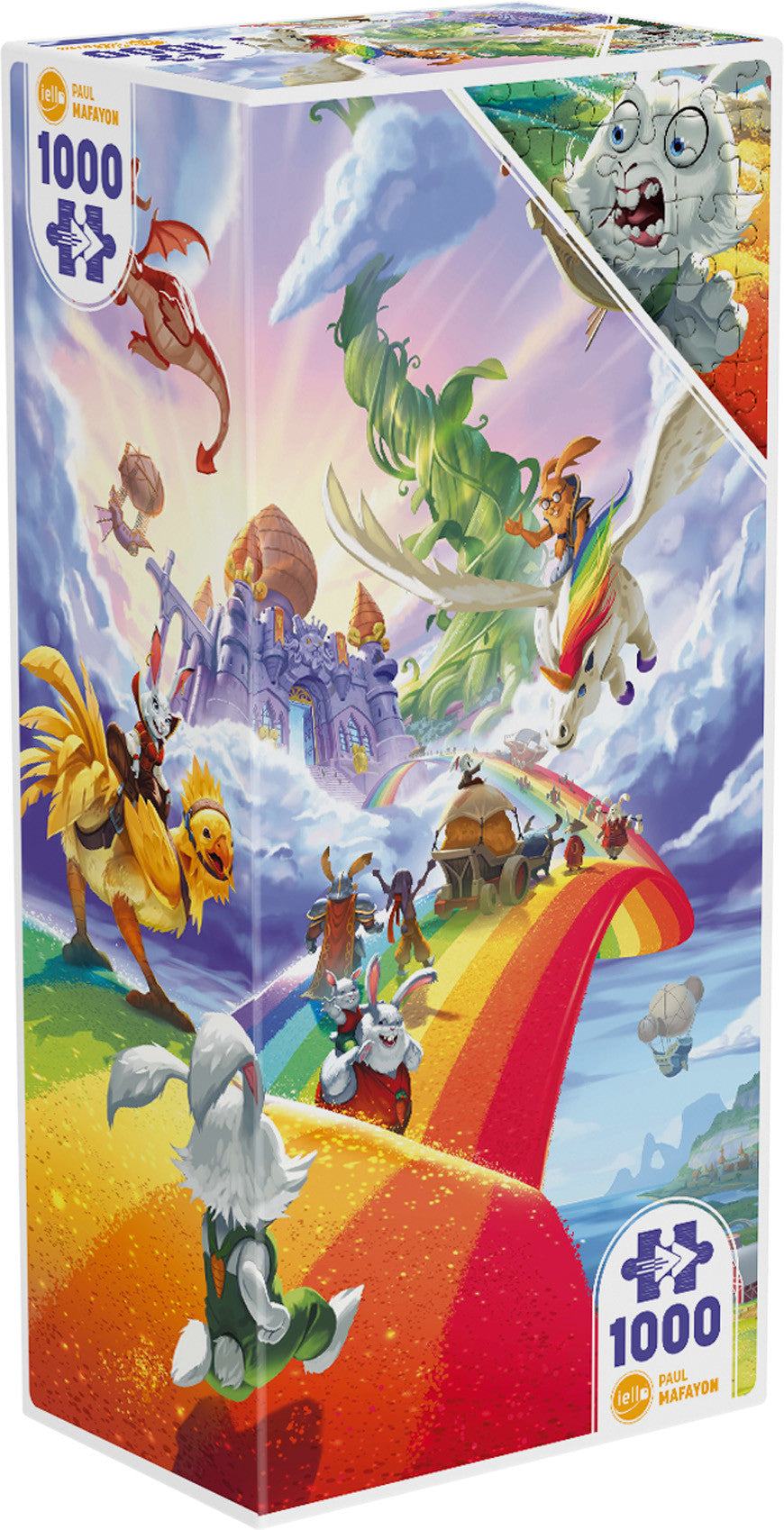 IELLO Puzzle Twist Bunny Kingdom In The Sky 1000 pieces