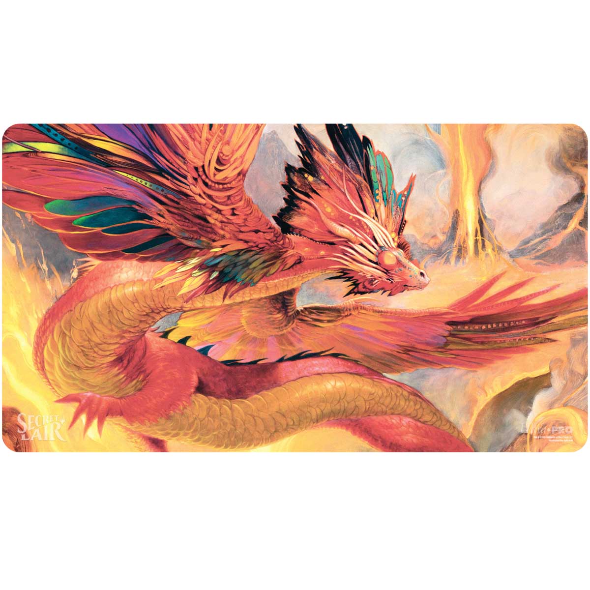 PREORDER Ultra Pro: UP38628 Secret Lair - Sale 5 2024 - Julie Bell Playmat Shivan Dragon for MtG