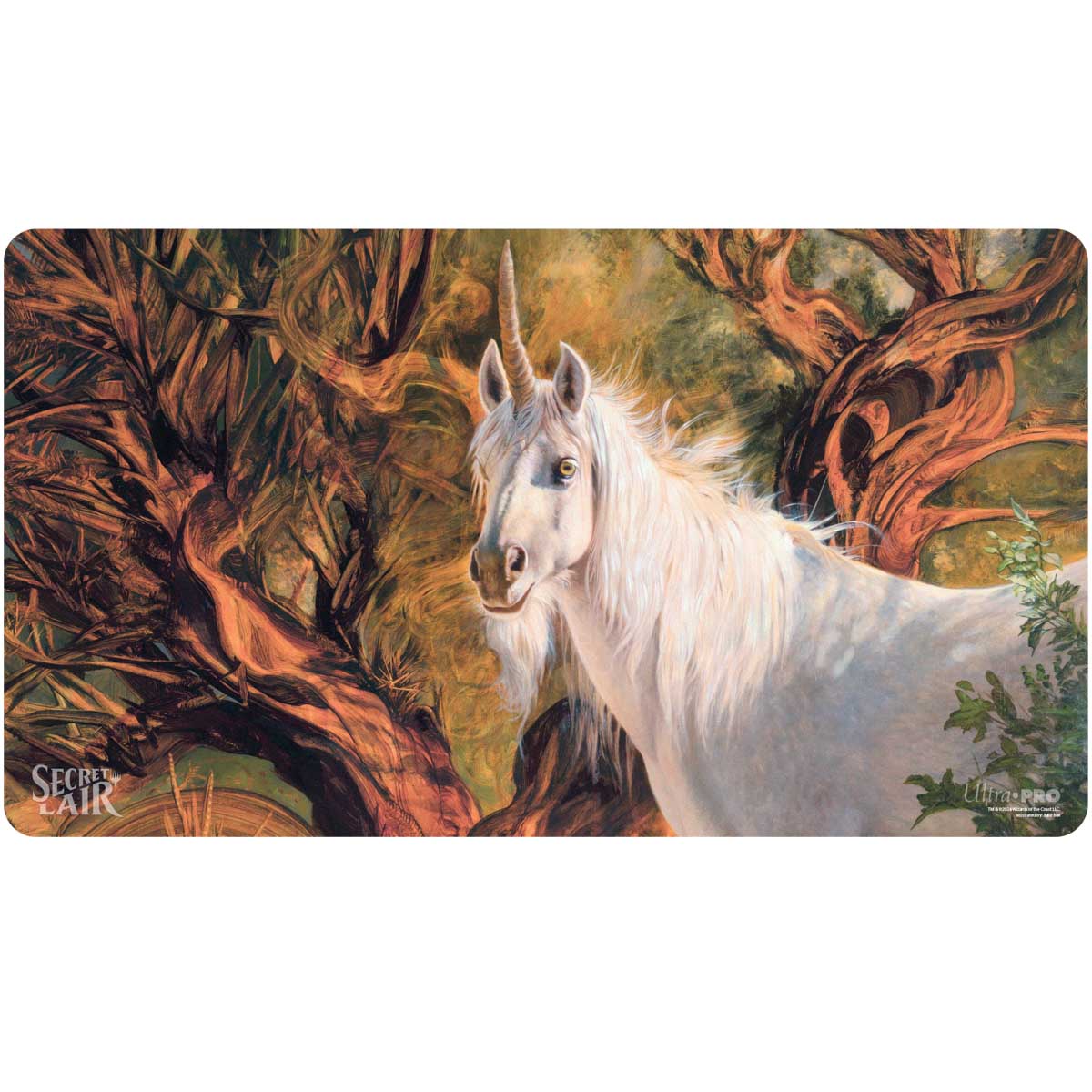 PREORDER Ultra Pro: UP38629 Secret Lair - Sale 5 2024 - Julie Bell Playmat Good-Fortune Unicorn for MtG